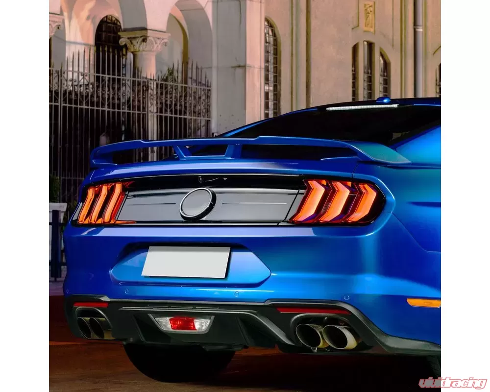 2015-2022 Ford Mustang Rear Trunk Spoiler GT500 Style (Black