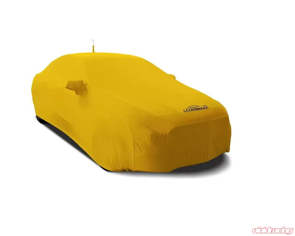 Coverking CVC3SS99 Satin Stretch Custom Car Cover Velocity Yellow