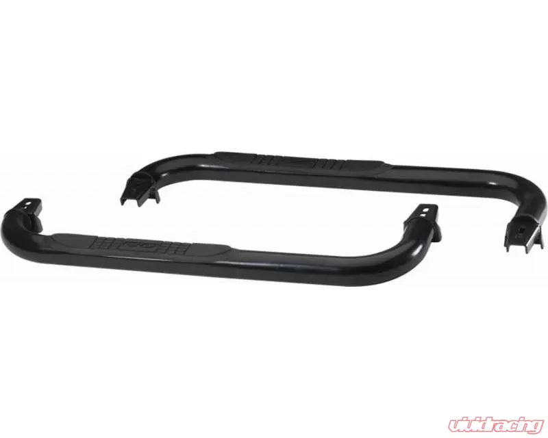 Rampage 3 Inch Round Nerf Bar - Bent Ends Jeep Wrangler - 8625