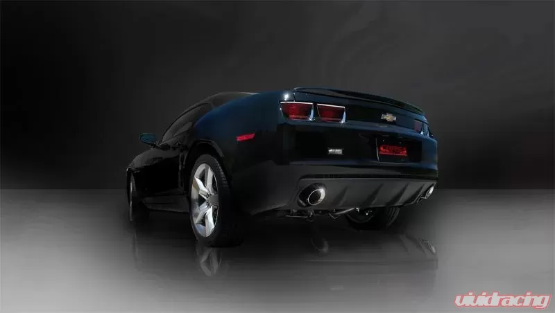 CORSA Performance 2.5" Catback Exhaust Dual Rear Exit w/Single 4.0" Polished Pro-Series Tips Chevrolet Camaro RS without GFX 2010-2015 - 14953